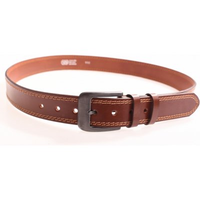 Penny Belts pánský kožený opasek hnědý 60032- 02-2-40 – Sleviste.cz