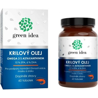 Green Idea Krilový olej 60 kapslí – Hledejceny.cz