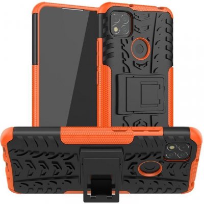 Pouzdro Kick odolné hybridní Xiaomi Redmi 9C - oranžové