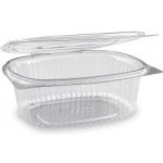 Miska oválná průhledná s víčkem 250 ml rPET 77802 – Zboží Dáma