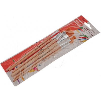 Teamstar Sada štětců 6 ks – Zboží Mobilmania