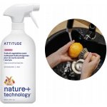 Attitude čistič na ovoce a zeleninu bez vůně s rozprašovačem 800 ml – Zboží Dáma