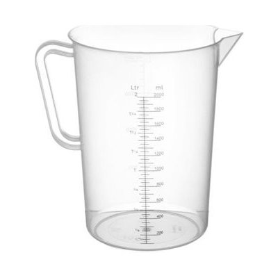 Hendi 567302 Odměrka z polyethylenu se stupnicí 2 l – Zbozi.Blesk.cz