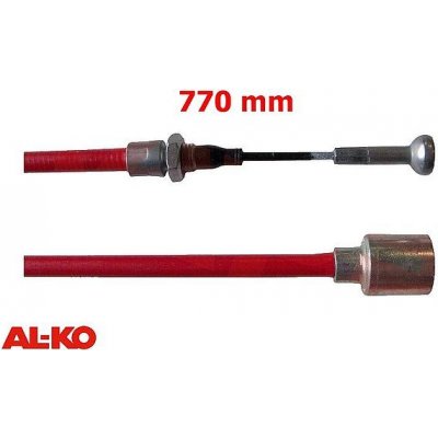 AL-KO Lanovod brzdový Profi Long life 770/966 mm rychlomont. s čočkou – Zboží Dáma