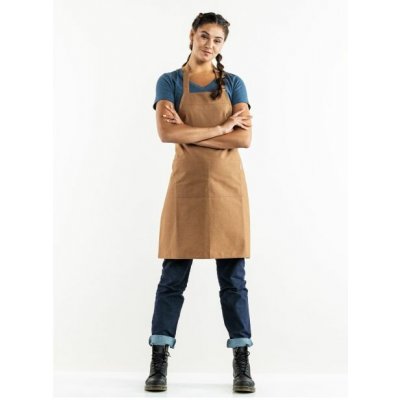 Chaud Devant Kuchářská zástěra s náprsenkou Base Chestnut Brown W70 L85 cm W70 L85 cm hnědá – Hledejceny.cz