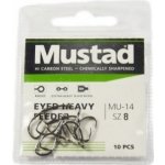 Mustad Eyed Heavy Feeder vel.8 10ks – Zboží Dáma