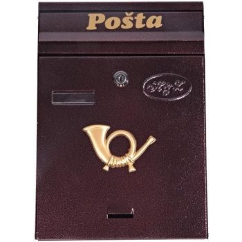 Malá poštovní schránka Sendy bordó