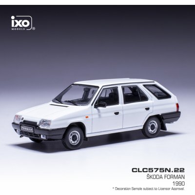 IXO Škoda Forman 1990 Bílá 1:43 – Zboží Dáma