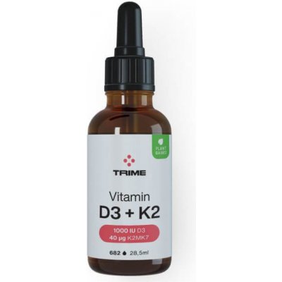 Trime Česká republika Vitamín D3 + K2, 1000 IU - 682 kapek