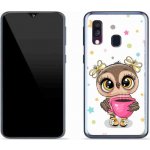 Pouzdro mmCase Gelové Samsung Galaxy A40 - kreslená sovička – Zbozi.Blesk.cz