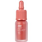 Peripera Ink Airy Velvet matný tint na rty 15 Soft Coral 4 g – Zboží Dáma