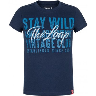 Loap BAWEC dětské triko modrá – Sleviste.cz