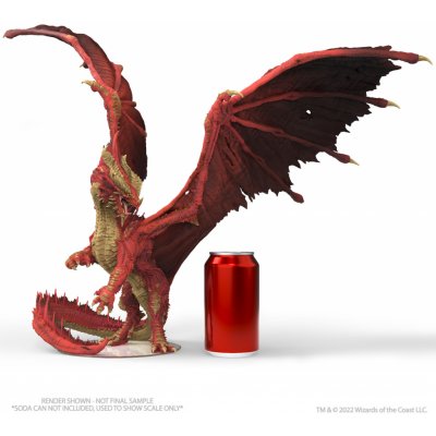 WizKids D&D Icons of the Realms Miniatures Balagos Ancient Red Dragon – Hledejceny.cz