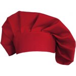 Cg Workwear Šéfkuchařská čepice 03200-01 Red univerzální – Zboží Dáma