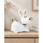 KARE Design Dekorativní figurka, žlutá keramika – Hledejceny.cz