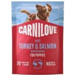 Carnilove Dog Paté Turkey & Salmon with Blueberries for Puppies 300 g – Hledejceny.cz