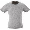 Dětské tričko Sols dětské triko organická bavlna MILO kids 02078350 Grey melange 04A