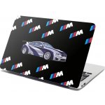 Sablio Samolepka na notebook MPERFORMANCE sportovní auto - 29x20 cm – Zboží Živě