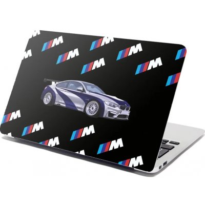 Sablio Samolepka na notebook MPERFORMANCE sportovní auto - 29x20 cm – Zboží Živě