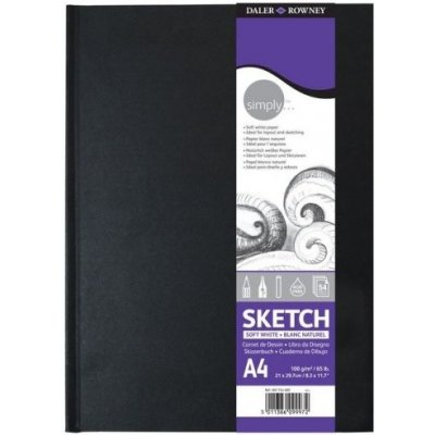 Daler Rowney Sketchbook Sketch 100 g/m2 A54 listů