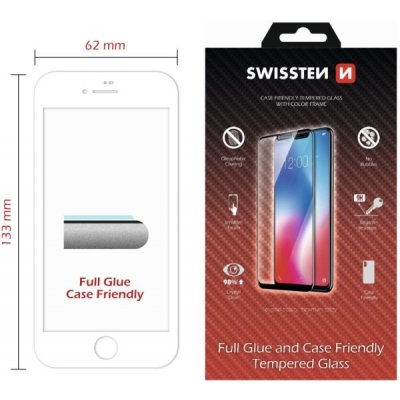 Pouzdro Swissten OCHRANNÉ SKLO CASE FRIENDLY APPLE IPHONE X/XS ČERNÉ – Zboží Mobilmania