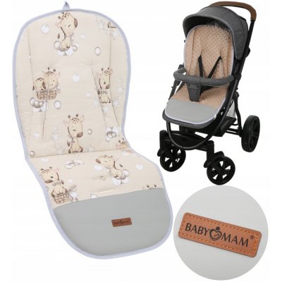 Babymam Vložka do kočárku univerzální oboustranná 80x40 cm – Hledejceny.cz