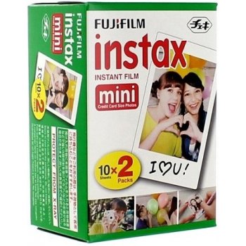 FujiFilm Instax Mini Instant Film Glossy 20ks (EU 2 10x2/PK)