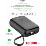 Swissten FAST CHARGE 10000 mAh Lightning a USB-C černá – Zbozi.Blesk.cz