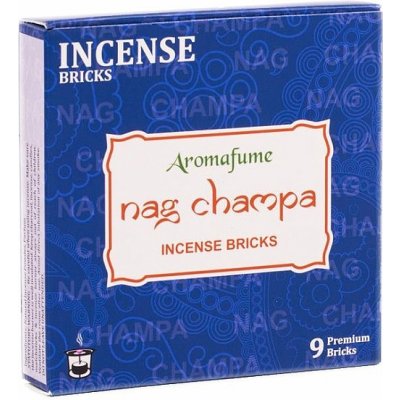 Nefertitis Vonné cihličky Aromafume Nag Champa 40 g 9 ks – Zbozi.Blesk.cz