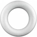 Velkoobchodplus Věnec polystyrenový 220 mm bílá – Zboží Mobilmania