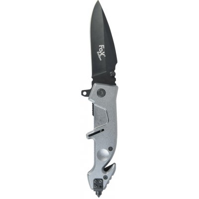 Nůž zavírací s řezacím a úderným nástrojem 45501 antracitový – Zboží Mobilmania