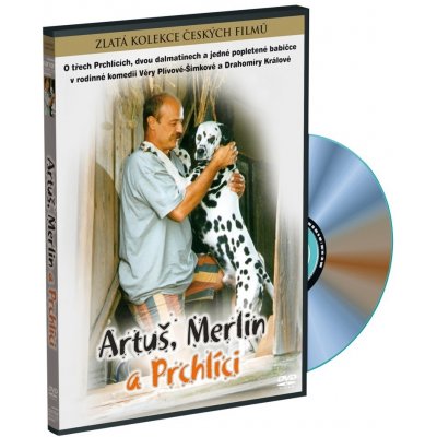 Artuš, Merlin a Prchlíci DVD – Zboží Mobilmania