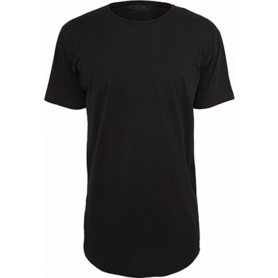 Extra dlouhé bavlněné triko Build Your Brand černá BY028