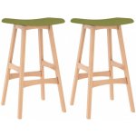 VidaXL 2 ks zelené textil 289392 – Zboží Dáma