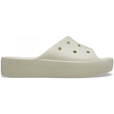 Crocs Classic Platform Slide bone – Zboží Mobilmania