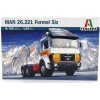 Model Italeri Model Kit truck 0756 MAN 26.321 FORMEL SIX 1:24