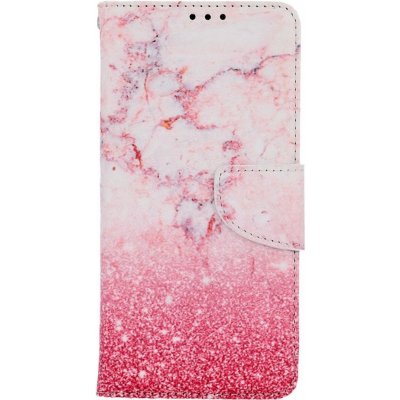 Pouzdro TopQ Samsung A13 knížkové Růžový mramor – Zboží Živě