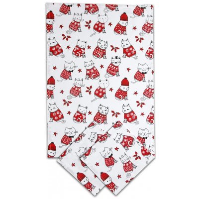 Sleep-well Sleep-well utěrky 50 x 70 cm KOČKY VE SVETRU S NORSKÝM VZOREM 3 ks – Hledejceny.cz