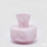 Skleněná váza Collo růžová, 20x21 cm – Hledejceny.cz