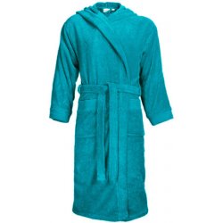 The One Towelling® župan s kapucí T1-BH turquoise