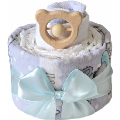 Brumlík plenkový mini dort IST A BOY šedá – Zboží Dáma