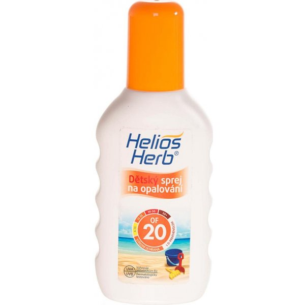  Helios Herb Kids spray opalování SPF20 200 ml