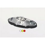 Poziční světlo červeno-bílé-oranžové LED 12/24V s gumou a držákem 13955 – Hledejceny.cz