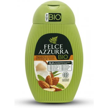 Felce Azzurra BIO sprchový gel mandle a kokos 250 ml