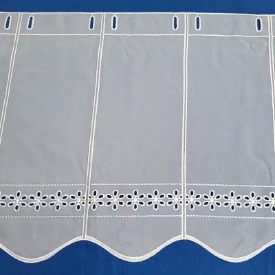Záclona na vitrážku GERSTER 11539/0001 bílá 45 cm – Hledejceny.cz