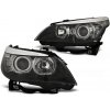 Přední světlomet Tuning Tec Přední světla BMW E60/E61 03-07 LED ANGEL EYES H7/H7 černé