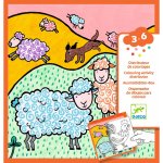 DJECO Zábavná krabička s omalovánkami a hrami Farma – Hledejceny.cz