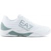 Pánské tenisové boty EA7 Unisex Woven Sneaker - white/abyss