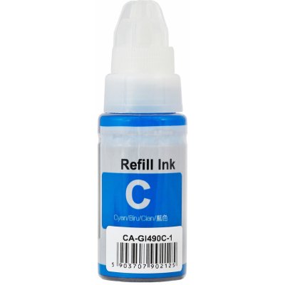 Inkoust Kapa Canon GI-490C - kompatibilní – Zboží Mobilmania