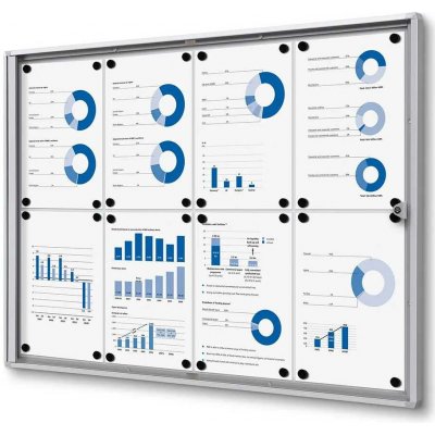 A-Z Reklama CZ Scritto Economy informační vitrína interiérová SCXS 8 x A4 – Zboží Živě